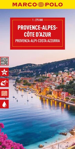 Abbildung von MARCO POLO Reisekarte Provence-Alpes-Côte d'Azur 1:275.000 | 7. Auflage | 2024 | beck-shop.de