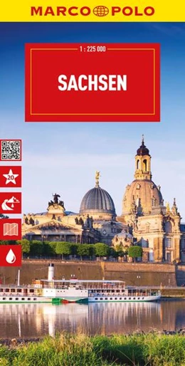 Abbildung von Marco | MARCO POLO Reisekarte Deutschland 09 Sachsen 1:225.000 | 8. Auflage | 2024 | beck-shop.de