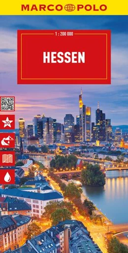Abbildung von Marco | MARCO POLO Reisekarte Deutschland 06 Hessen 1:200.000 | 8. Auflage | 2024 | beck-shop.de