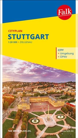 Abbildung von Falk Cityplan Stuttgart 1:21.000 | 10. Auflage | 2024 | beck-shop.de