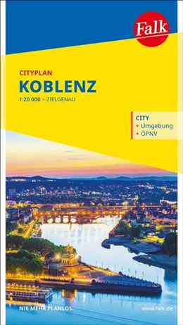 Abbildung von Falk Cityplan Koblenz 1:20.000 | 2. Auflage | 2024 | beck-shop.de