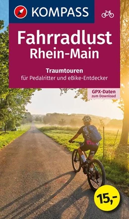 Abbildung von KOMPASS Fahrradlust Rhein-Main | 1. Auflage | 2024 | beck-shop.de
