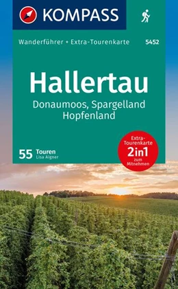 Abbildung von Aigner | KOMPASS Wanderführer Hallertau, Donaumoos, Spargelland, Hopfenland, 55 Touren mit Extra-Tourenkarte | 1. Auflage | 2024 | beck-shop.de