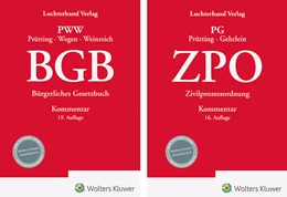 Abbildung von Gehrlein / Prütting | Bürgerliches Gesetzbuch: BGB Kommentar (19. Auflage) und Zivilprozessordnung: ZPO Kommentar (16. Auflage) • Set | 19. Auflage | 2024 | beck-shop.de