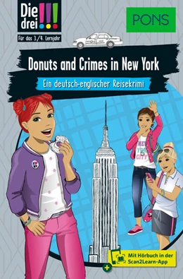 Abbildung von Ambach | PONS Die Drei !!! - Donuts and Crimes in New York | 1. Auflage | 2024 | beck-shop.de