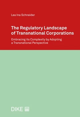 Abbildung von Schneider | The Regulatory Landscape of Transnational Corporations | 1. Auflage | 2024 | beck-shop.de