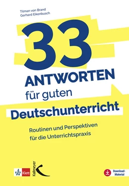 Abbildung von Brand / Eikenbusch | 33 Antworten für guten Deutschunterricht | 1. Auflage | 2025 | beck-shop.de
