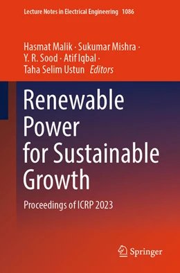 Abbildung von Malik / Mishra | Renewable Power for Sustainable Growth | 1. Auflage | 2024 | beck-shop.de