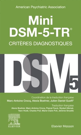 Abbildung von Guelfi / Crocq | Mini DSM-5-TR - Critères diagnostiques | 5. Auflage | 2024 | beck-shop.de