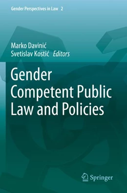 Abbildung von Davinic / Kostic | Gender Competent Public Law and Policies | 1. Auflage | 2024 | beck-shop.de