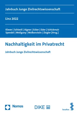 Abbildung von Klever / Schiestl | Nachhaltigkeit im Privatrecht | 1. Auflage | 2023 | 6 | beck-shop.de