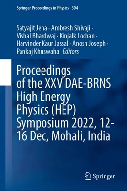 Abbildung von Jena / Shivaji | Proceedings of the XXV DAE-BRNS High Energy Physics (HEP) Symposium 2022, 12–16 December, Mohali, India | 1. Auflage | 2024 | beck-shop.de