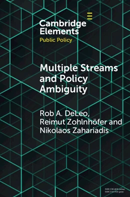 Abbildung von DeLeo / Zohlnhöfer | Multiple Streams and Policy Ambiguity | 1. Auflage | 2024 | beck-shop.de
