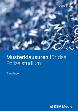 Abbildung von Bialon | Musterklausuren für das Polizeistudium | 3. Auflage | 2024 | beck-shop.de