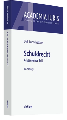 Abbildung von Looschelders | Schuldrecht Allgemeiner Teil: Schuldrecht AT | 22. Auflage | 2024 | beck-shop.de