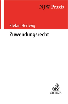 Abbildung von Hertwig | Zuwendungsrecht | 1. Auflage | 2026 | Band 104 | beck-shop.de