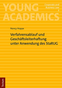 Abbildung von Hoppe | Verfahrensablauf und Geschäftsleiterhaftung unter Anwendung des StaRUG | 1. Auflage | 2024 | 3 | beck-shop.de