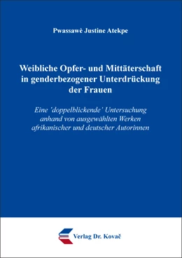 Abbildung von Atekpe | Weibliche Opfer- und Mittäterschaft in genderbezogener Unterdrückung der Frauen | 1. Auflage | 2024 | 39 | beck-shop.de