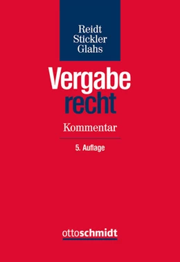 Abbildung von Reidt / Stickler | Vergaberecht | 5. Auflage | 2024 | beck-shop.de