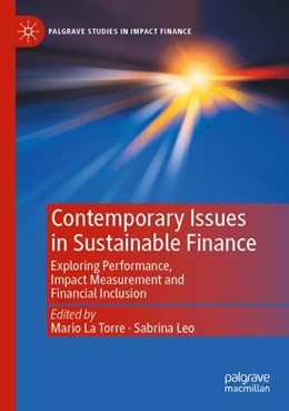 Abbildung von La Torre / Leo | Contemporary Issues in Sustainable Finance | 1. Auflage | 2024 | beck-shop.de