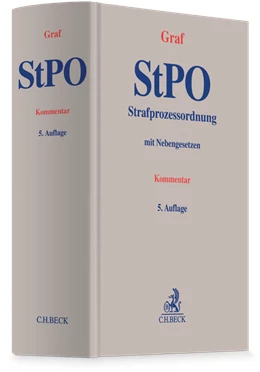 Abbildung von Graf | Strafprozessordnung: StPO | 5. Auflage | 2025 | beck-shop.de