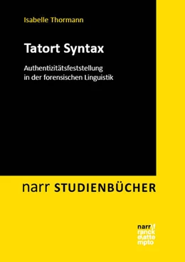 Abbildung von Thormann | Tatort Syntax | 1. Auflage | 2024 | beck-shop.de