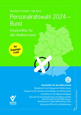 Abbildung von Schmidt / Kertz | Personalratswahl 2024 - Bund | 1. Auflage | 2024 | beck-shop.de