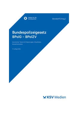 Abbildung von Borsdorff | Bundespolizeigesetz BPolG - BPolZV | 11. Auflage | 2025 | beck-shop.de