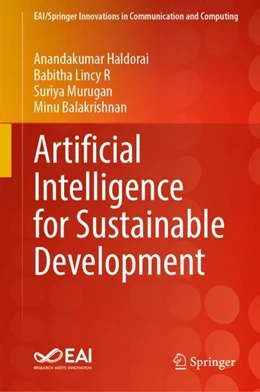 Abbildung von Haldorai / R | Artificial Intelligence for Sustainable Development | 1. Auflage | 2024 | beck-shop.de