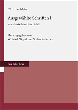 Abbildung von Meier / Nippel | Ausgewählte Schriften. Band 1 | 1. Auflage | 2024 | beck-shop.de