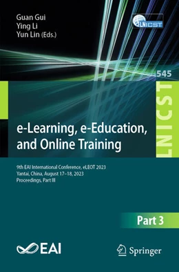 Abbildung von Gui / Li | e-Learning, e-Education, and Online Training | 1. Auflage | 2024 | beck-shop.de
