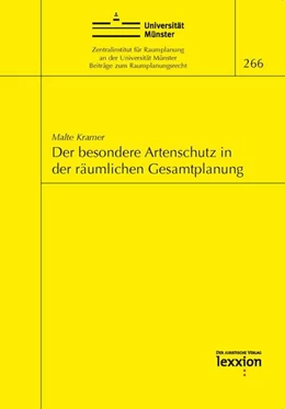 Abbildung von Malte | Der besondere Artenschutz in der räumlichen Gesamtplanung | 1. Auflage | 2024 | beck-shop.de