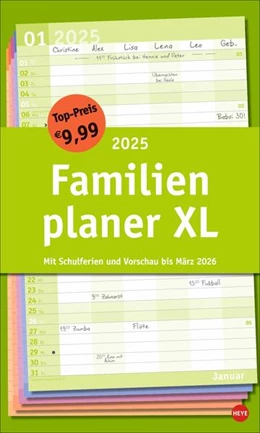 Abbildung von Heye | Basic Familienplaner XL 2025 | 1. Auflage | 2024 | beck-shop.de