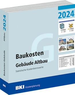 Abbildung von BKI Baukosteninformationszentrum Deutscher Architektenkammern | BKI Baukosten Gebäude Altbau 2024 | 1. Auflage | 2024 | beck-shop.de