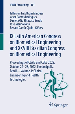 Abbildung von Marques / Rodrigues | IX Latin American Congress on Biomedical Engineering and XXVIII Brazilian Congress on Biomedical Engineering | 1. Auflage | 2024 | beck-shop.de