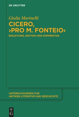 Abbildung von Marinelli | Cicero, 'Pro M. Fonteio' | 1. Auflage | 2024 | beck-shop.de