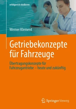 Abbildung von Klement | Getriebekonzepte für Fahrzeuge | 1. Auflage | 2025 | beck-shop.de