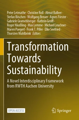 Abbildung von Letmathe / Roll | Transformation Towards Sustainability | 1. Auflage | 2025 | beck-shop.de