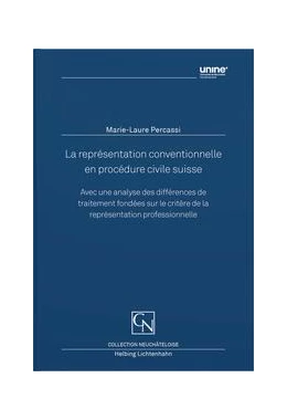 Abbildung von Percassi | La représentation conventionnelle en procédure civile
 | 1. Auflage | 2024 | beck-shop.de