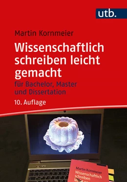 Abbildung von Kornmeier | Wissenschaftlich schreiben leicht gemacht | 10. Auflage | 2024 | beck-shop.de