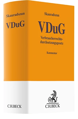 Abbildung von Skauradszun | Verbraucherrechtedurchsetzungsgesetz (VDuG) | 1. Auflage | 2024 | beck-shop.de