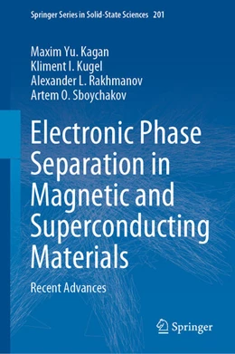 Abbildung von Yu. Kagan / I. Kugel | Electronic Phase Separation in Magnetic and Superconducting Materials | 1. Auflage | 2024 | 201 | beck-shop.de