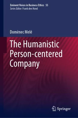 Abbildung von Melé | The Humanistic Person-centered Company | 1. Auflage | 2024 | beck-shop.de