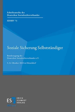 Abbildung von Soziale Sicherung Selbstständiger | 1. Auflage | 2024 | beck-shop.de
