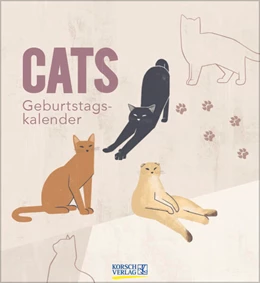 Abbildung von Korsch | Geburtstagskalender Cats | 1. Auflage | 2024 | beck-shop.de