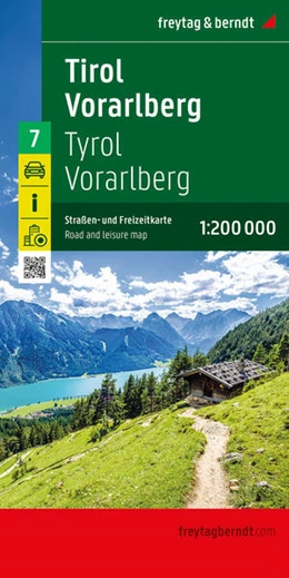 Abbildung von Freytag & Berndt | Tirol - Vorarlberg, Straßen- und Freizeitkarte 1:200.000, freytag & berndt | 1. Auflage | 2023 | beck-shop.de