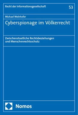 Abbildung von Welnhofer | Cyberspionage im Völkerrecht | 1. Auflage | 2024 | 53 | beck-shop.de