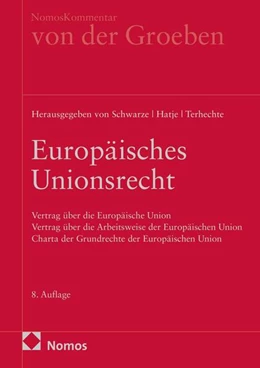 Abbildung von von der Groeben / Hatje | Europäisches Unionsrecht | 8. Auflage | 2025 | beck-shop.de