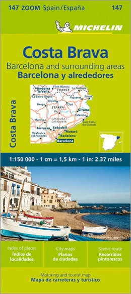 Abbildung von Michelin Costa Brava, Barcelona und Umgebung | 1. Auflage | 2023 | beck-shop.de