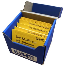 Abbildung von Leuchtner / Waizmann | Das Musik-1x1 | Musiknoten lesen lernen mit Karteikarten | 1. Auflage | 2024 | beck-shop.de